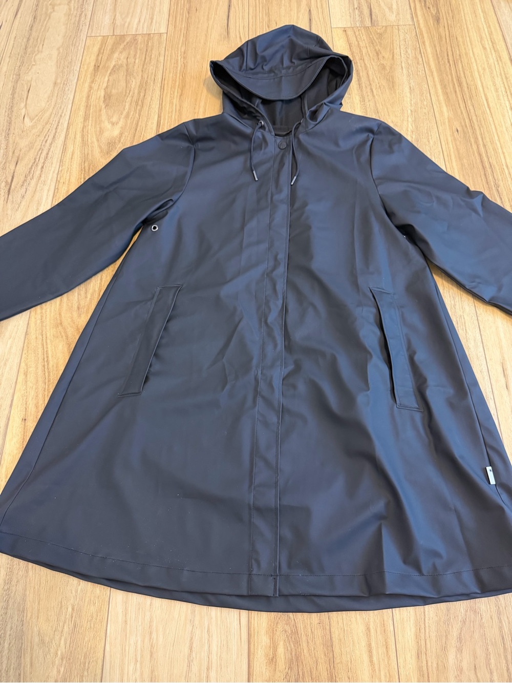 Rains A-line W Jacket Black Small